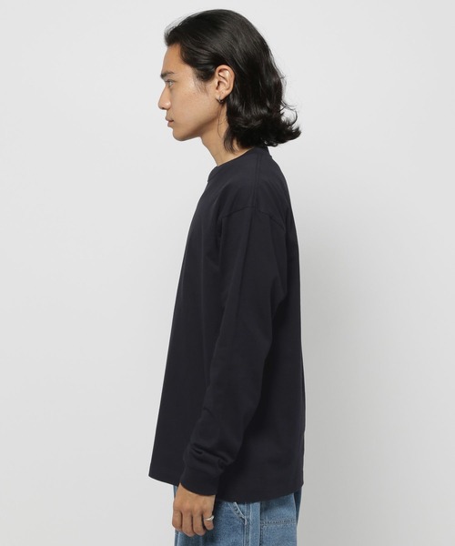 HANES（ヘインズ）の「【Hanes(ヘインズ)】別注BEEFYロンT（Tシャツ/カットソー・メンズ・チャコール/ホワイト/ブラック/グレー・X-LARGE/LARGE/MEDIUM）」の18枚目の写真