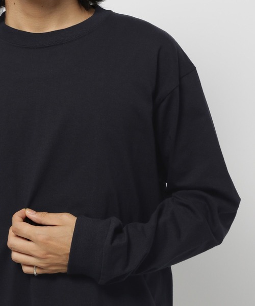 HANES（ヘインズ）の「【Hanes(ヘインズ)】別注BEEFYロンT（Tシャツ/カットソー・メンズ・チャコール/ホワイト/ブラック/グレー・X-LARGE/LARGE/MEDIUM）」の21枚目の写真