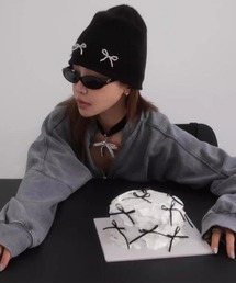 alwaysビーニー OVERRIDE REP 2WAY BEANIE | 57cm～59cm(98) BLACK (01