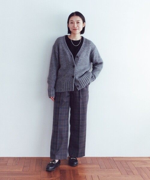 B:MING by BEAMS（ビーミングバイビームス）の「チェック柄 パンツ（S～M）（その他パンツ・レディース・ブラウン/グレー・MEDIUM/SMALL）」の10枚目の写真