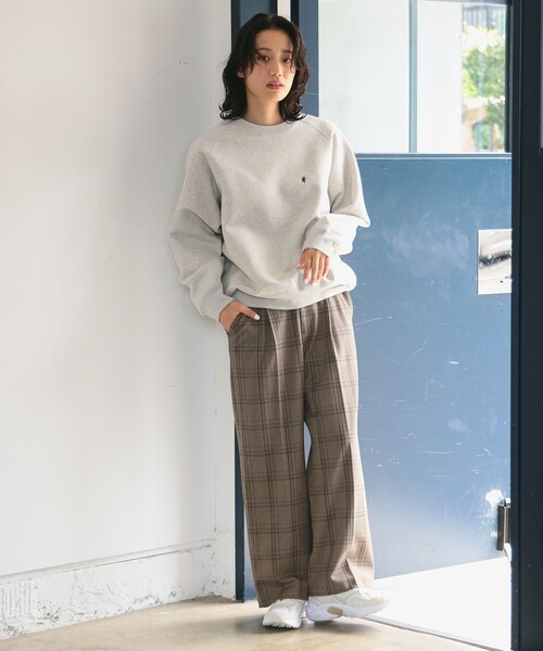 B:MING by BEAMS（ビーミングバイビームス）の「チェック柄 パンツ（S～M）（その他パンツ・レディース・ブラウン/グレー・MEDIUM/SMALL）」の11枚目の写真