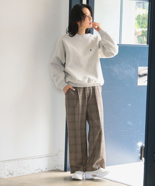 B:MING by BEAMS（ビーミングバイビームス）の「チェック柄 パンツ（S～M）（その他パンツ・レディース・ブラウン/グレー・MEDIUM/SMALL）」の13枚目の写真