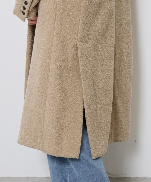 GALLARDAGALANTE ベージュ ウールコート COLLAGE GALLARDAGALANTE（コラージュガリャルダガランテ）の「ウール