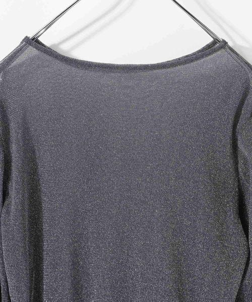 RAGEBLUE（レイジブルー）の「アソートシアートップス（Tシャツ/カットソー・レディース・ホワイト/ライトグリーン/レオパード/ブラック系1/グレー系/ホワイト系その他・FREE）」の8枚目の写真