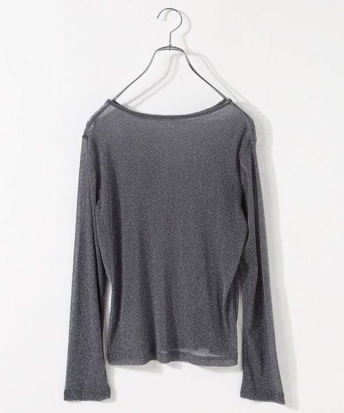 RAGEBLUE（レイジブルー）の「アソートシアートップス（Tシャツ/カットソー・レディース・ホワイト/ライトグリーン/レオパード/ブラック系1/グレー系/ホワイト系その他・FREE）」の7枚目の写真