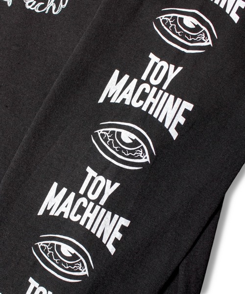 TOY MACHINE(トイ マシーン)の「TOY MACHINE BLOOD HEND LONG TEE(Tシャツ/カットソー・メンズ・ブラック/ホワイト・M/L/XL)」の8枚目の写真