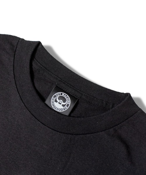 TOY MACHINE(トイ マシーン)の「TOY MACHINE BLOOD HEND LONG TEE(Tシャツ/カットソー・メンズ・ブラック/ホワイト・M/L/XL)」の4枚目の写真