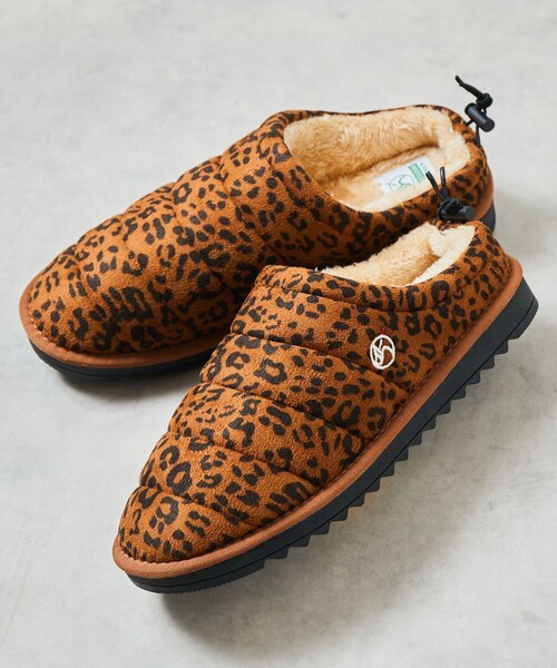 FREAK'S STORE（フリークスストア）の「限定展開 CAMP MOC/キャンプモック/スリッポン/ファーサンダル（スニーカー・メンズ・ブラック/オリーブ/ブルー/レオパード・23.0cm/24.0cm/25.0cm/26.0cm/27.0cm/28.0cm）」の4枚目の写真