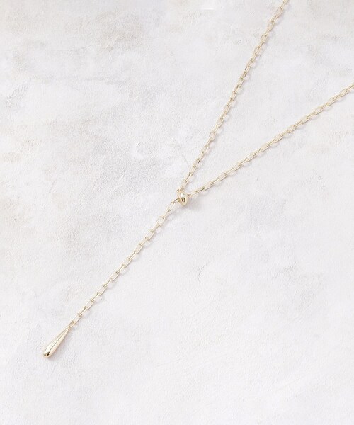 OPAQUE.CLIP(オペークドットクリップ)の「◆2WAYスライドチェーンネックレス(ネックレス・レディース・シルバー/ゴールド・00)」の2枚目の写真