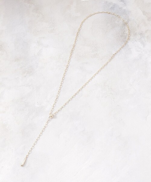 OPAQUE.CLIP(オペークドットクリップ)の「◆2WAYスライドチェーンネックレス(ネックレス・レディース・シルバー/ゴールド・00)」の5枚目の写真