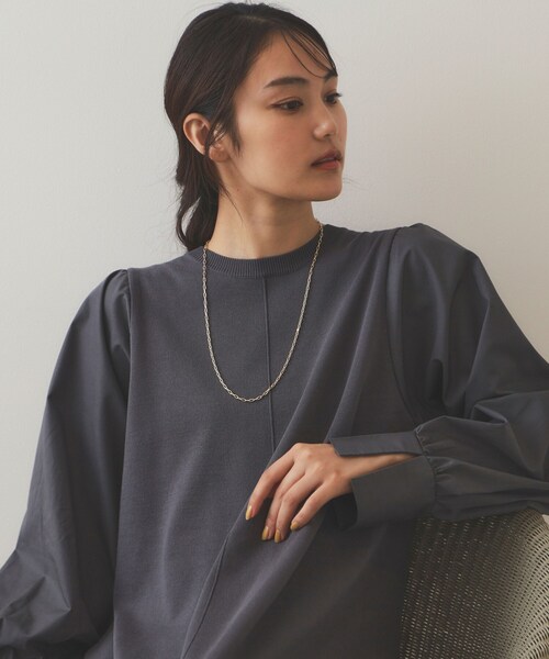 OPAQUE.CLIP(オペークドットクリップ)の「◆2WAYスライドチェーンネックレス(ネックレス・レディース・シルバー/ゴールド・00)」の11枚目の写真