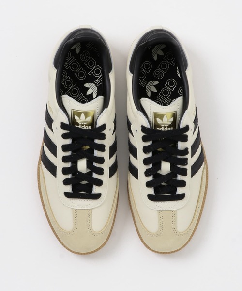 d*7様 adidas Samba og スニーカー 24サイズ ベージュ adidas Samba OG Shoes - White | Free Shipping with adiClub