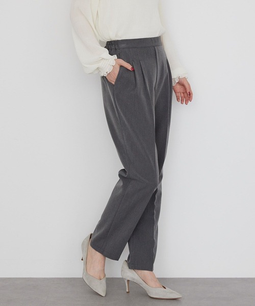 AMERICAN HOLIC(アメリカンホリック)の「美・美・美テーパードパンツ(その他パンツ・レディース・チェック/ブラック/杢グレー・L/M/XL/S/XS)」の16枚目の写真