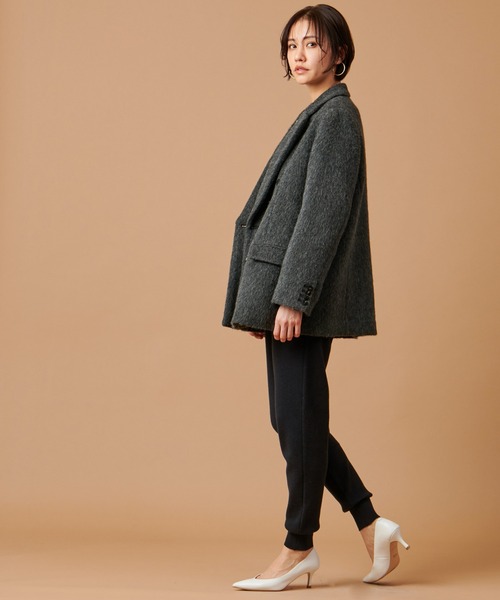 ジャケット・アウター marmors shaggy double tailored jacket ジャケット・アウター marmors shaggy double tailored jacket