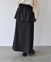 Meli rich | 3WAYツイルロングスカート(スカート)