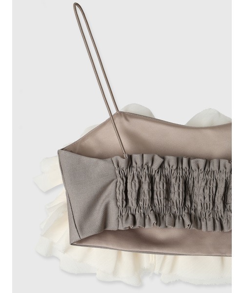 EIMY ISTOIRE（エイミーイストワール）の「フラワーモチーフトップス（その他トップス・レディース・ベージュ/ブラック/グレー・F）」の18枚目の写真