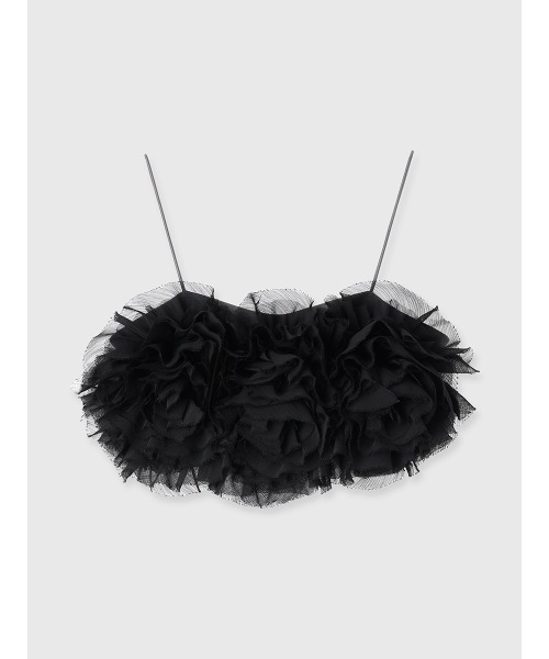 EIMY ISTOIRE（エイミーイストワール）の「フラワーモチーフトップス（その他トップス・レディース・ベージュ/ブラック/グレー・F）」の15枚目の写真