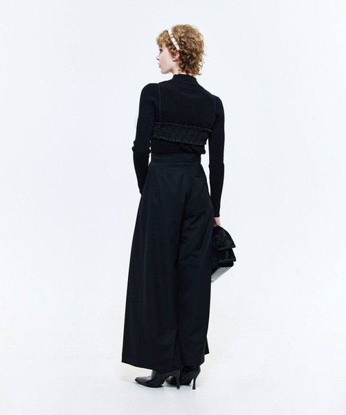 EIMY ISTOIRE（エイミーイストワール）の「フラワーモチーフトップス（その他トップス・レディース・ベージュ/ブラック/グレー・F）」の11枚目の写真