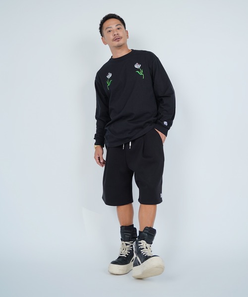 #Re:room(リルーム)の「マーファフラワーエンブロイダリーロングスリーブ(Tシャツ/カットソー・メンズ・ホワイト/ブラック・S-M/M-L/L-XL)」の12枚目の写真