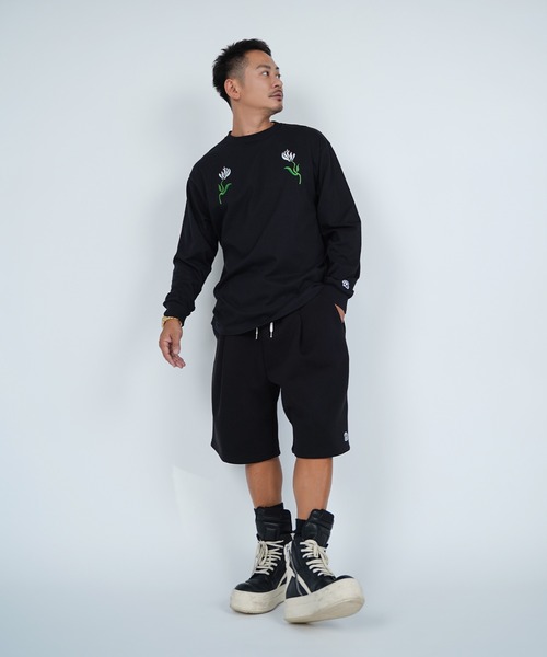 #Re:room(リルーム)の「マーファフラワーエンブロイダリーロングスリーブ(Tシャツ/カットソー・メンズ・ホワイト/ブラック・S-M/M-L/L-XL)」の13枚目の写真
