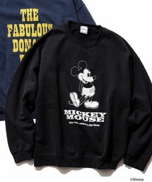 Disney | Wiffle / MICKEY MOUSE CREWNECK SWEAT(スウェット)