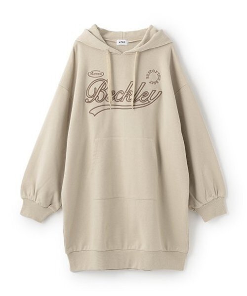 セール】【LTXC】【GOODPRICE】立体刺しゅうパーカワンピース