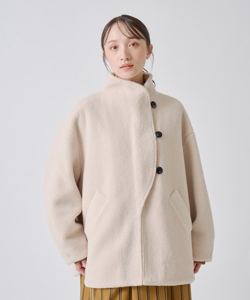 Kelen（ケレン）の「「KELEN / ケレン」 デザインカラーボアコート