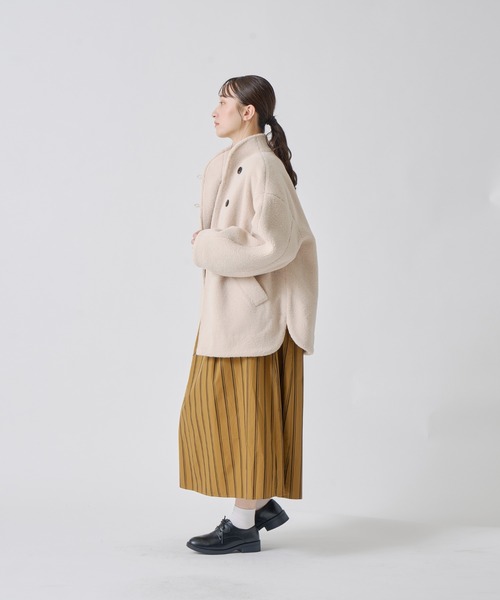 セール】「KELEN / ケレン」 デザインカラーボアコート IOLL（その他