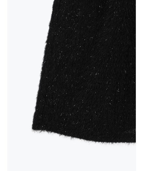 ehka sopo(エヘカソポ)の「フリンジシャギーラメスカート(スカート・レディース・キナリ/オリーブ/ブラック・F)」の9枚目の写真