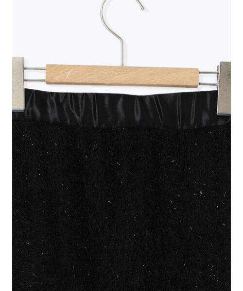 ehka sopo(エヘカソポ)の「フリンジシャギーラメスカート(スカート・レディース・キナリ/オリーブ/ブラック・F)」の10枚目の写真