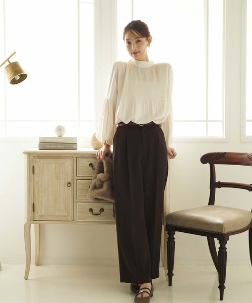 fifth(フィフス)の「フェイクファーバケットバッグ(ハンドバッグ・レディース・ブラック/グレー/モカ/ピンク・FREE)」の6枚目の写真