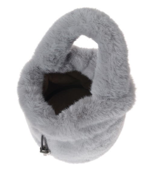 fifth(フィフス)の「フェイクファーバケットバッグ(ハンドバッグ・レディース・ブラック/グレー/モカ/ピンク・FREE)」の16枚目の写真