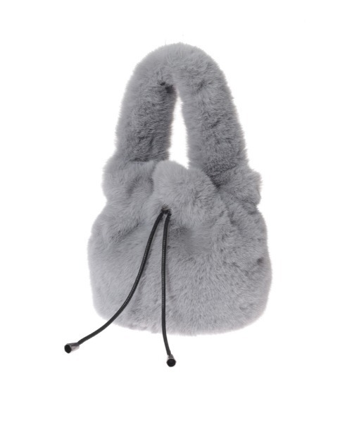 fifth(フィフス)の「フェイクファーバケットバッグ(ハンドバッグ・レディース・ブラック/グレー/モカ/ピンク・FREE)」の20枚目の写真