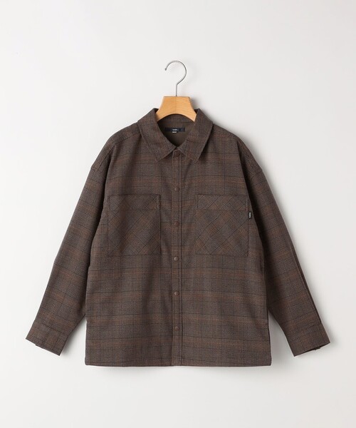 【セール】SHIPS KIDS:140～160cm / チェック シャツ アウター（その他アウター）｜SHIPS（シップス）その他アウター