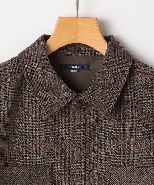 【セール】SHIPS KIDS:140～160cm / チェック シャツ アウター（その他アウター）｜SHIPS（シップス）