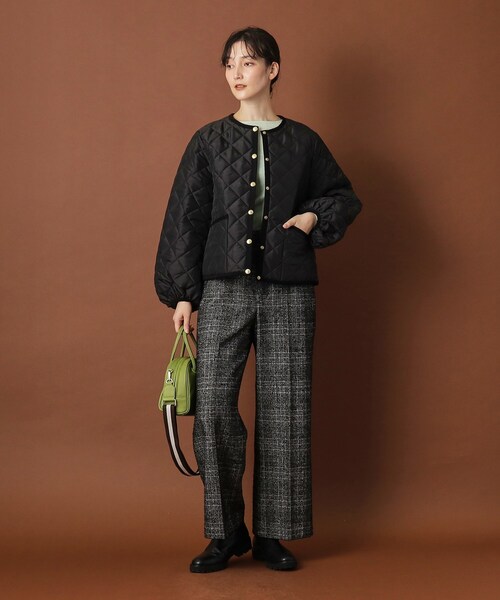 Traditional Weatherwear(トラディショナルウェザーウェア)の「Traditional Weatherwear(トラディショナル ウェザーウェア)ARKLEY PUFF SLEEVE アークリー パフスリーブ(その他アウター・レディース・オフホワイト/ブラック・00)」の18枚目の写真