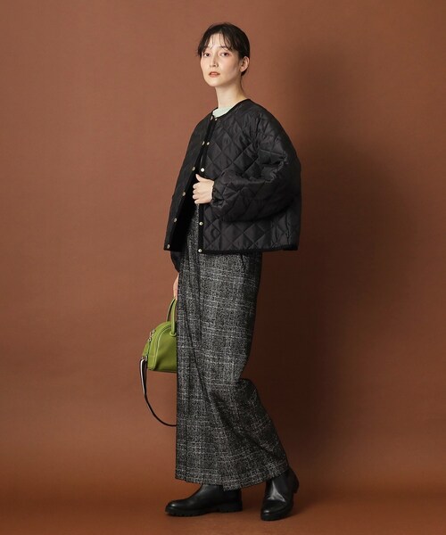 Traditional Weatherwear(トラディショナルウェザーウェア)の「Traditional Weatherwear(トラディショナル ウェザーウェア)ARKLEY PUFF SLEEVE アークリー パフスリーブ(その他アウター・レディース・オフホワイト/ブラック・00)」の19枚目の写真