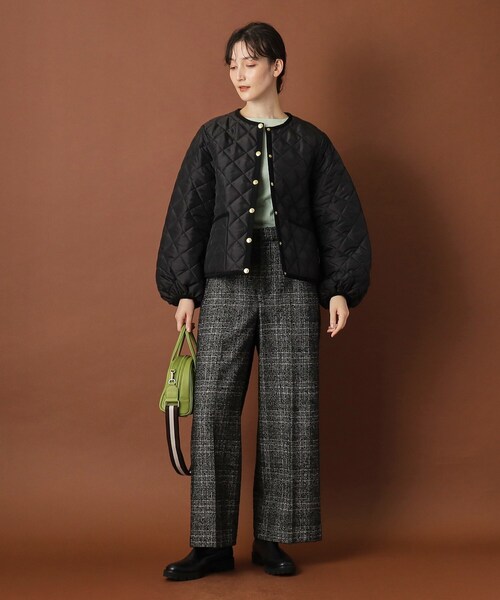 Traditional Weatherwear(トラディショナルウェザーウェア)の「Traditional Weatherwear(トラディショナル ウェザーウェア)ARKLEY PUFF SLEEVE アークリー パフスリーブ(その他アウター・レディース・オフホワイト/ブラック・00)」の20枚目の写真