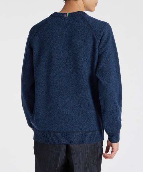 PS Paul Smith（ピーエスポールスミス）の「メランジ ラグランスリーブ