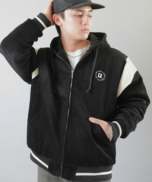 HUFフード ジャケット コーデュロイ MIXED UP CORD JACKET