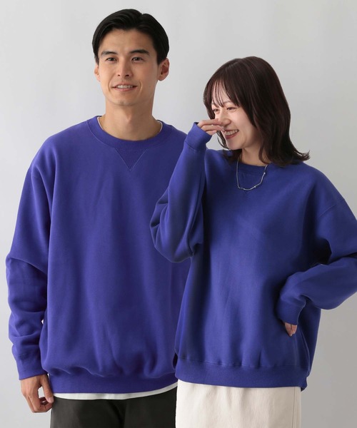 GLOBAL WORK Smile Seed Store(グローバルワーク スマイルシードストア)の「WARMヘタリにくいスウェット/149886(スウェット・メンズ・チャコール/オレンジ/ライトグレー/ブラック/ブルー系その他6/アイボリー・SMALL/MEDIUM/LARGE/X-LARGE)」の5枚目の写真