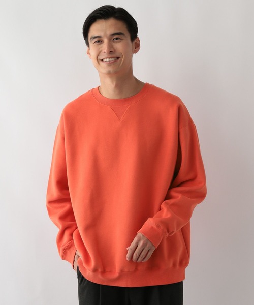 GLOBAL WORK Smile Seed Store(グローバルワーク スマイルシードストア)の「WARMヘタリにくいスウェット/149886(スウェット・メンズ・チャコール/オレンジ/ライトグレー/ブラック/ブルー系その他6/アイボリー・SMALL/MEDIUM/LARGE/X-LARGE)」の15枚目の写真