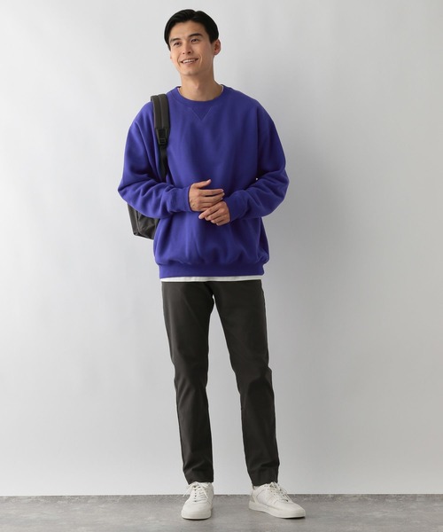 GLOBAL WORK Smile Seed Store(グローバルワーク スマイルシードストア)の「WARMヘタリにくいスウェット/149886(スウェット・メンズ・チャコール/オレンジ/ライトグレー/ブラック/ブルー系その他6/アイボリー・SMALL/MEDIUM/LARGE/X-LARGE)」の17枚目の写真