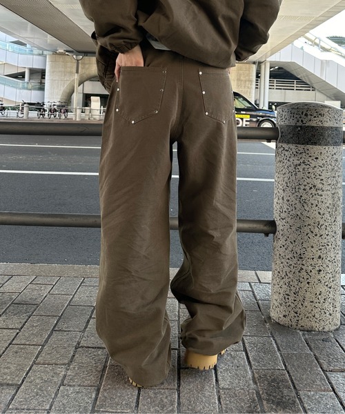 sedacle(セダクル)の「スタッズコットンパンツ【SETUP着用可能】(デニムパンツ・メンズ・ネイビー/ベージュ/ブラック/ブラウン・LARGE/MEDIUM/SMALL)」の22枚目の写真