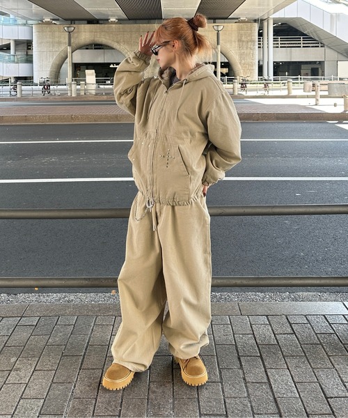 sedacle(セダクル)の「スタッズコットンパンツ【SETUP着用可能】(デニムパンツ・メンズ・ネイビー/ベージュ/ブラック/ブラウン・LARGE/MEDIUM/SMALL)」の21枚目の写真