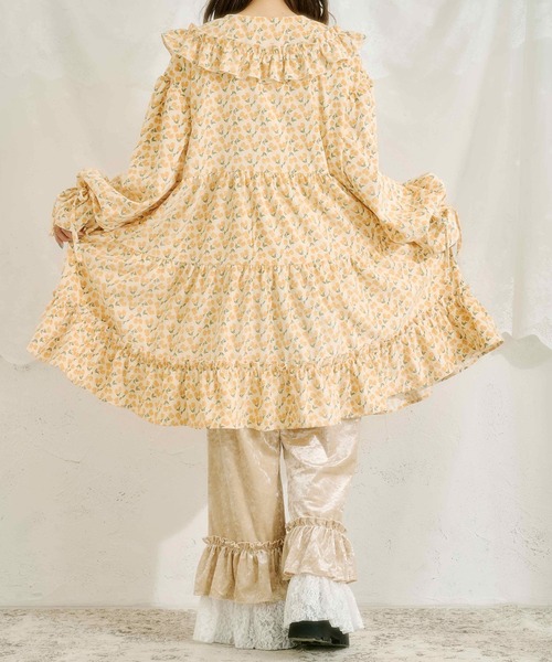 kutir（クティール）の「【クティールとレトロ】レースドッキングベロアパンツ（その他パンツ・レディース・ブラック/ベージュ/アイボリー/ブラック系その他・FREE）」の15枚目の写真