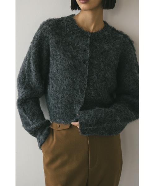 スタイルミキサー　ヘアリーニットカーディガン STYLEMIXER（スタイルミキサー）の「ヘアリーカールニットカーデ