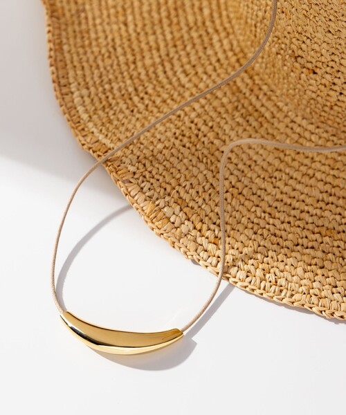 23区（ニジュウサンク）の「メタルバートップ ネックレス（ネックレス・レディース・シルバー系/ゴールド系・F）」の2枚目の写真