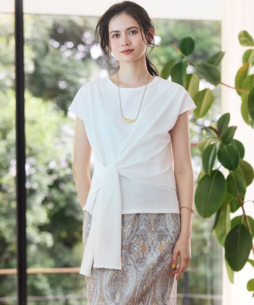 23区（ニジュウサンク）の「メタルバートップ ネックレス（ネックレス・レディース・シルバー系/ゴールド系・F）」の5枚目の写真