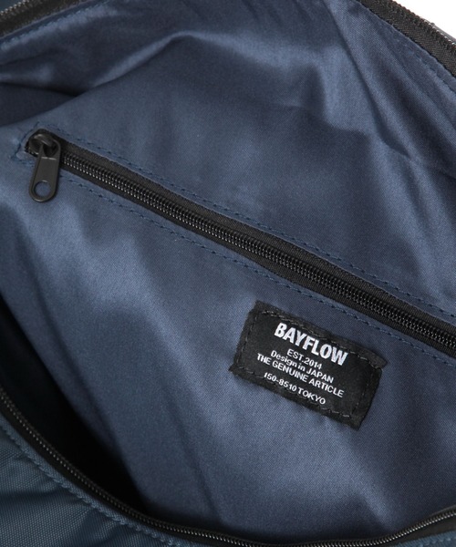 BAYFLOW(ベイフロー)の「中綿フロントポケットショルダーバッグ(ショルダーバッグ・メンズ・ブラック/ネイビー・FREE)」の7枚目の写真